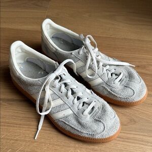 Light blue Suede Women's Sneakers